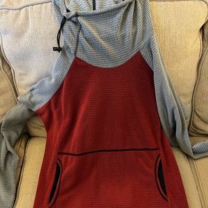 Melanzana Micro Grid hoodie Mens medium